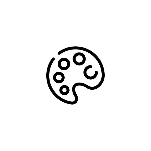 油漆调色板