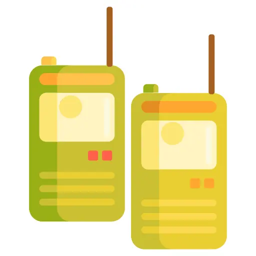 Walkie talkies