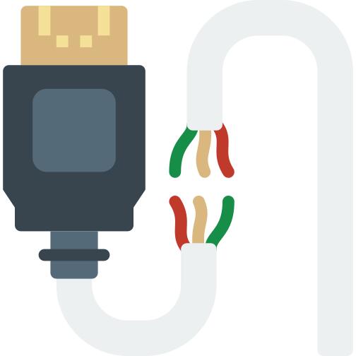 Broken cable