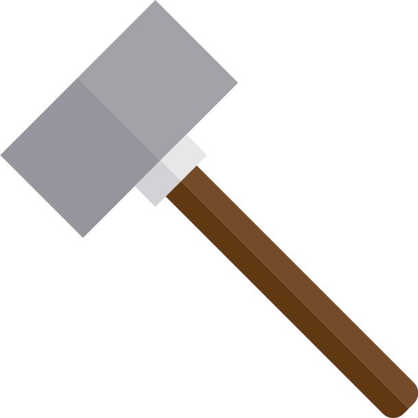 Dead blow hammer