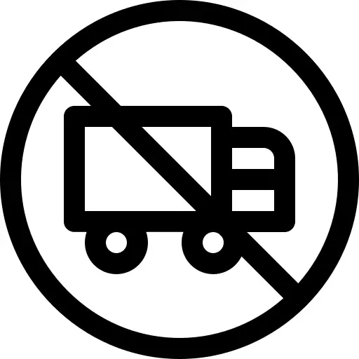 No trucks