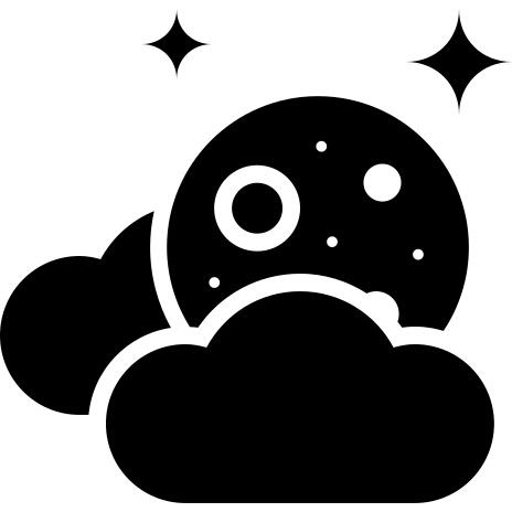 Cloudy night