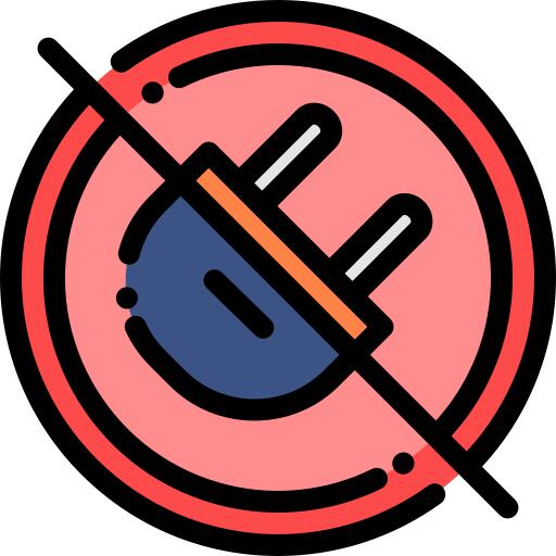 No plug