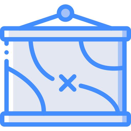 Hanging map