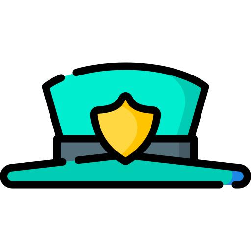 警察帽子