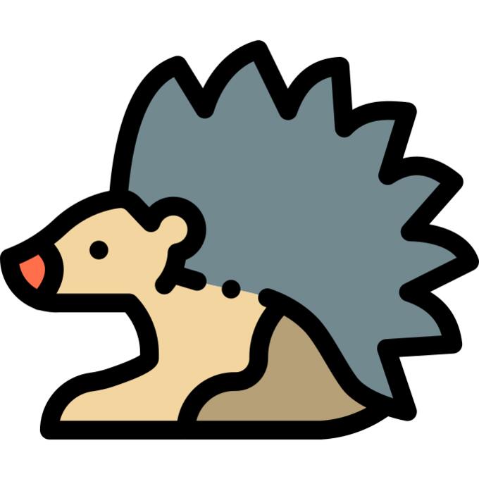 猬