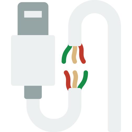 Broken cable