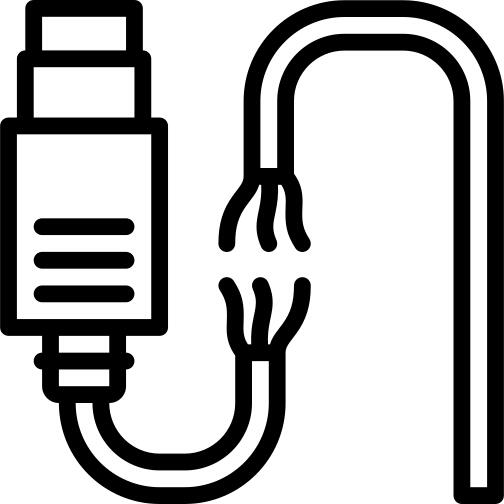 Broken cable