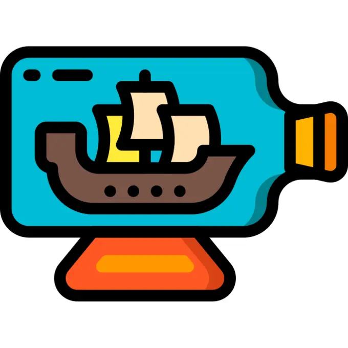 Ship in a bottle
