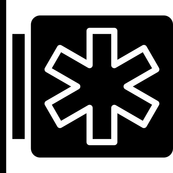Hospital sign