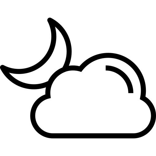 Cloudy night