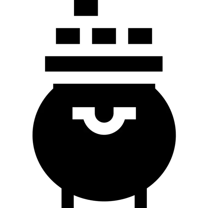 Gold pot