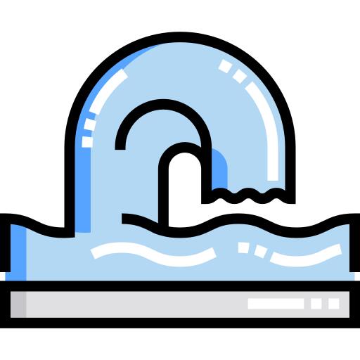 Wavy pool