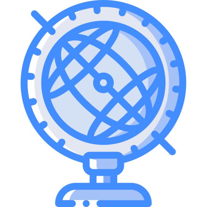 Earth globe