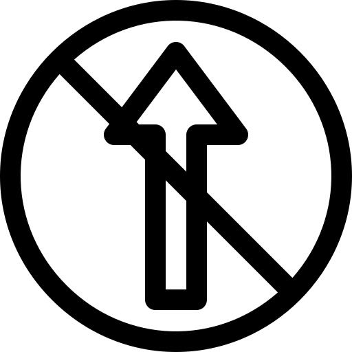 No straight