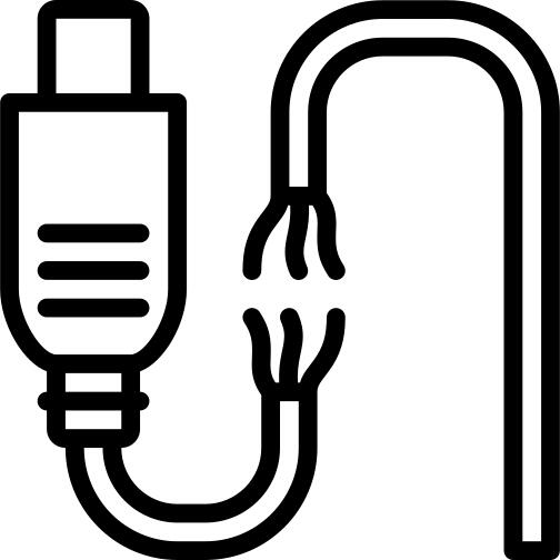 Broken cable
