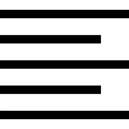 Left alignment
