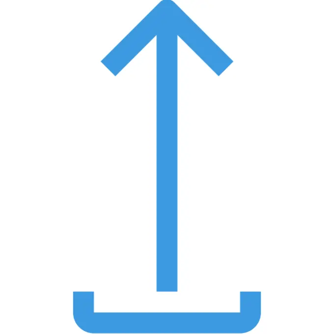 Up arrow