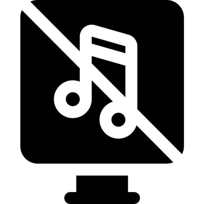No music