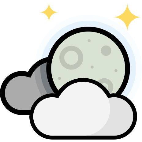 Cloudy night