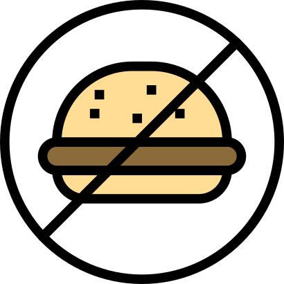 No fast food