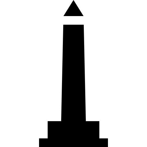 Walled obelisk