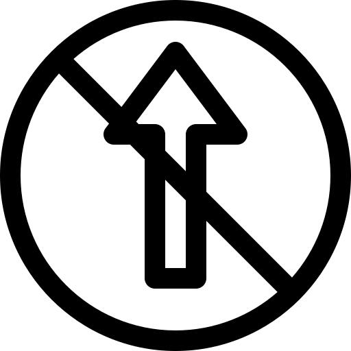 No straight
