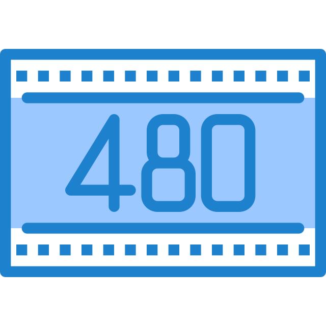 480 pixels