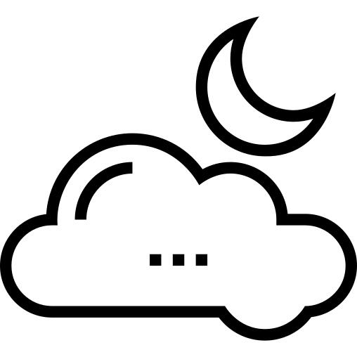 Cloudy night