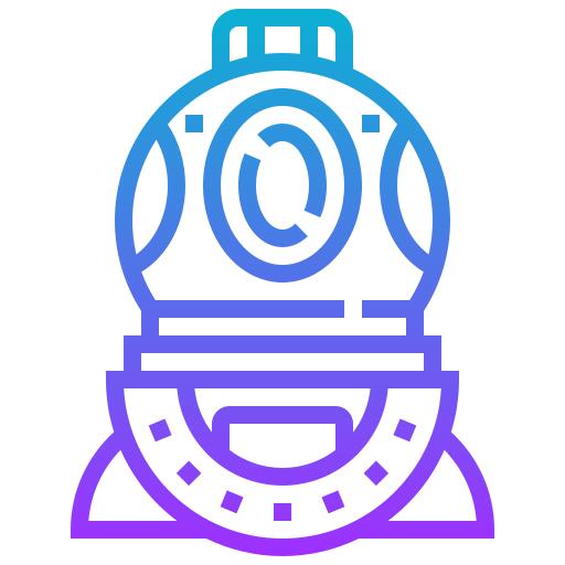 Diving helmet