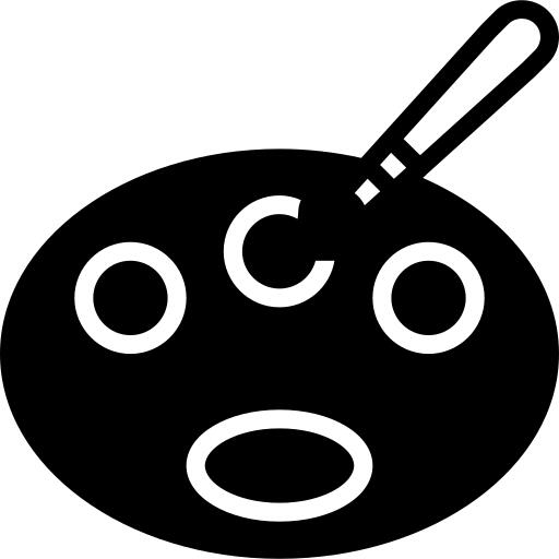 油漆调色板