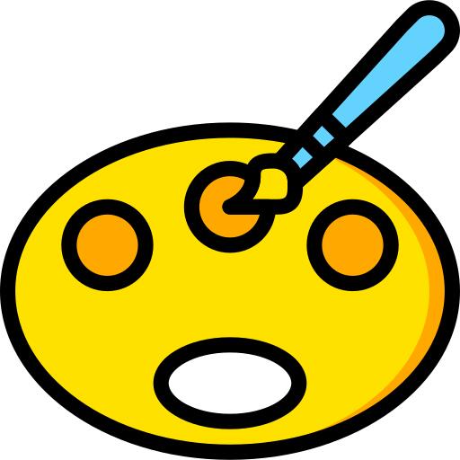 油漆调色板