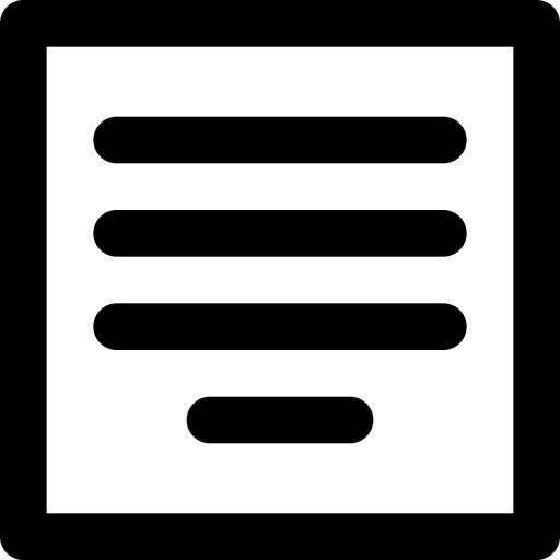 中心对齐