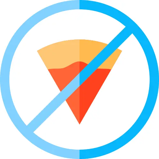 No fast food