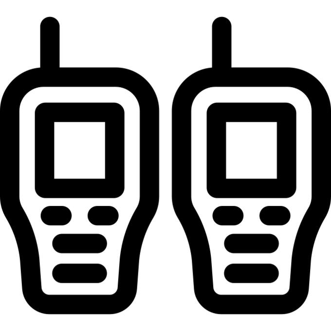 Walkie talkies