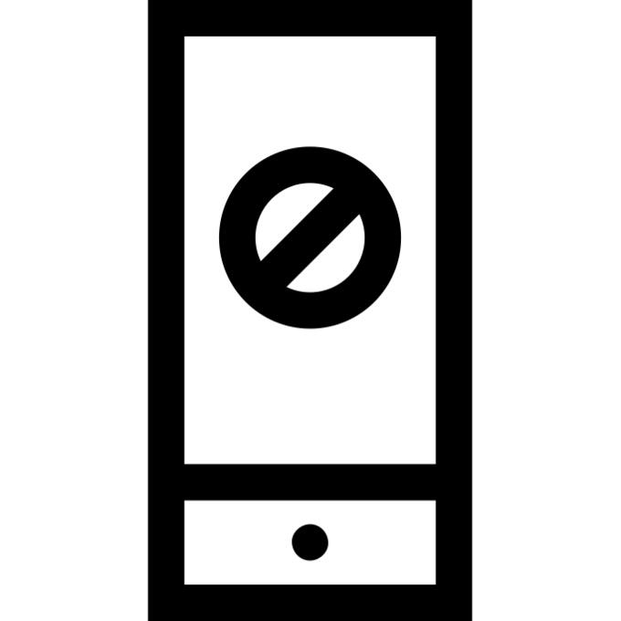 No phone