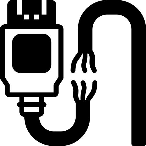 Broken cable