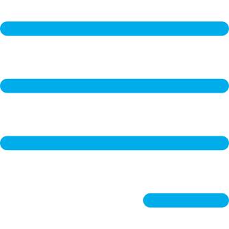 Right align