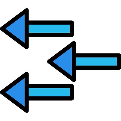 Left arrow