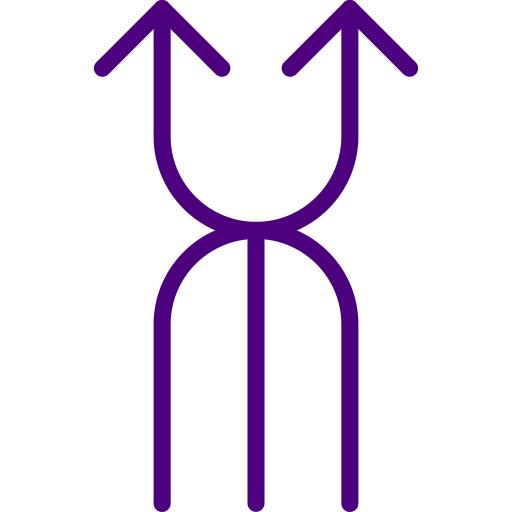 向上