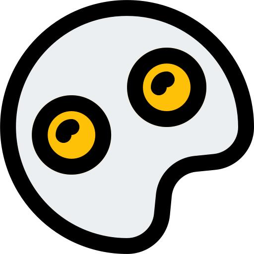Fried eggs