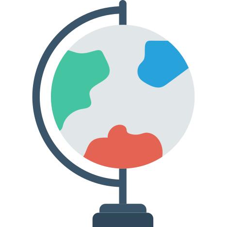 Earth globe