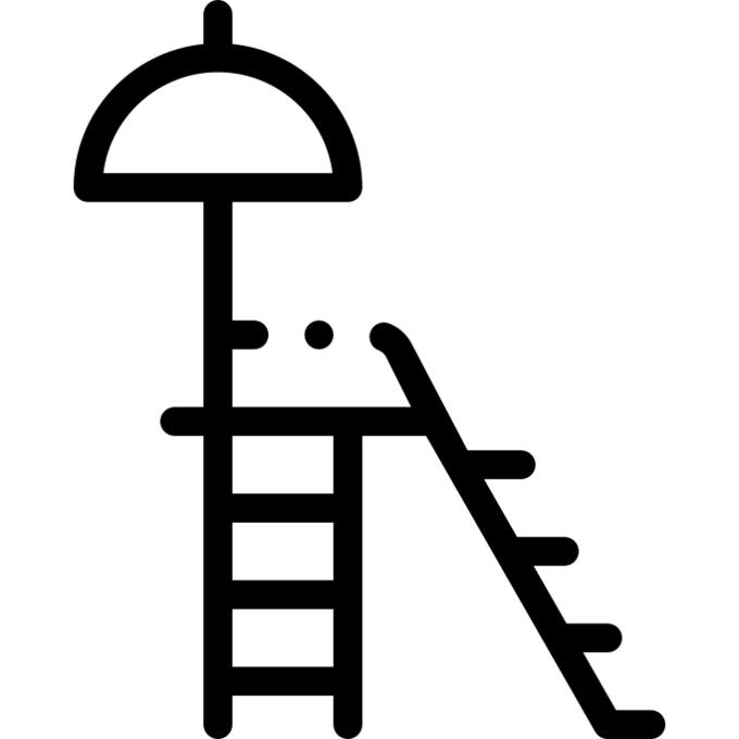 Lifeguard chair