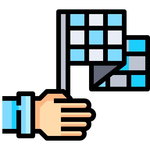 Finish flag