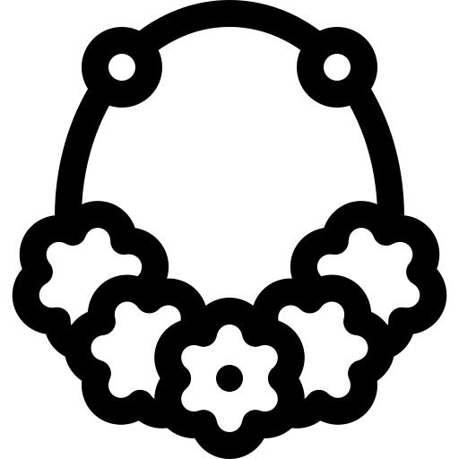 Flower necklace