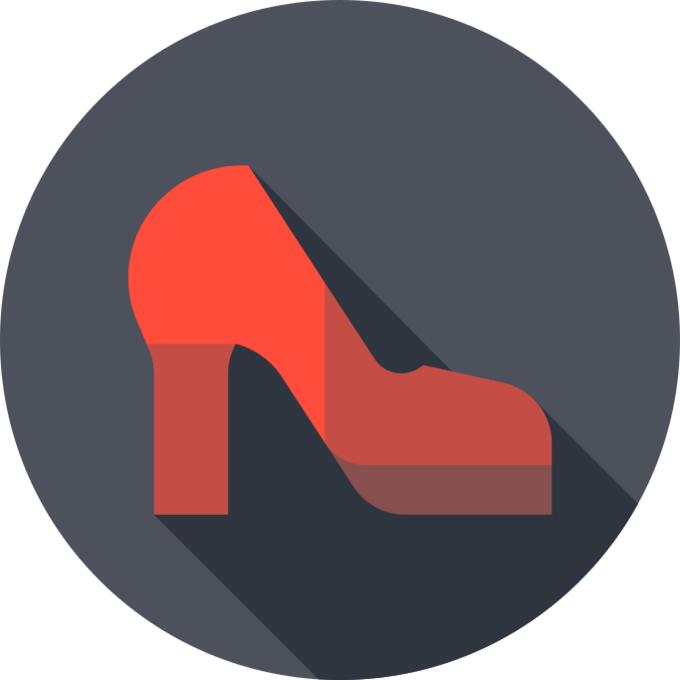 High heels