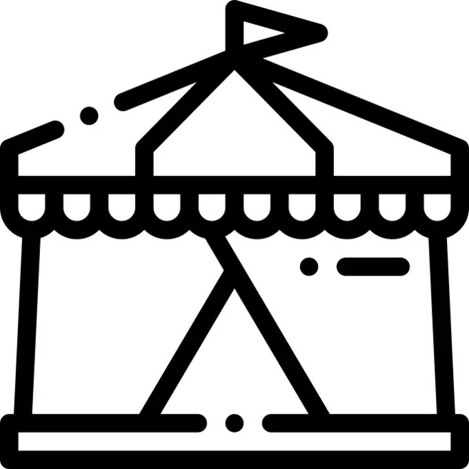 Circus tent