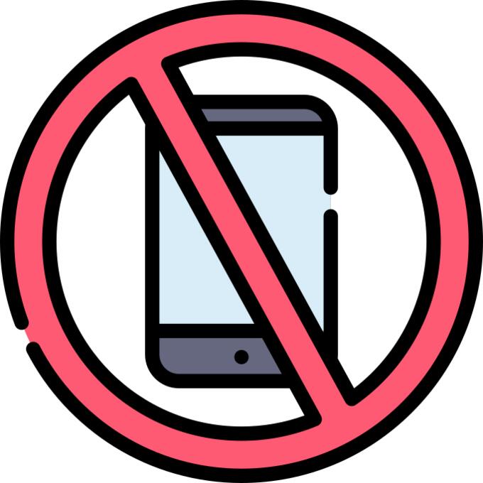 No phone
