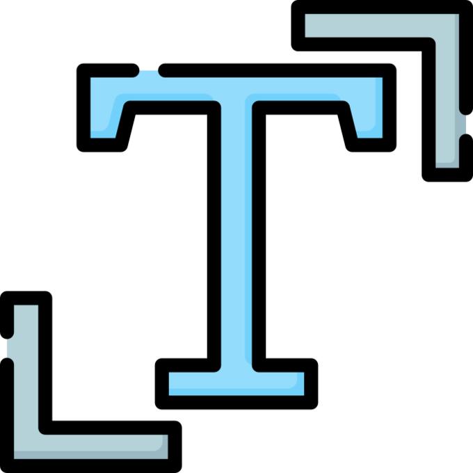 Text size