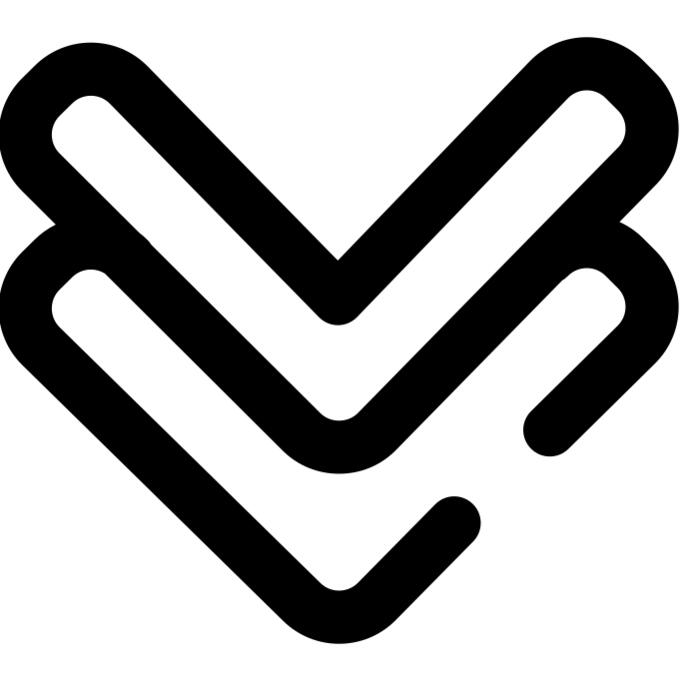 Down chevron